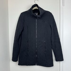 The North Face Caroluna Quilted Fleece Full Zip Lining Jacket Womens Size Medium
